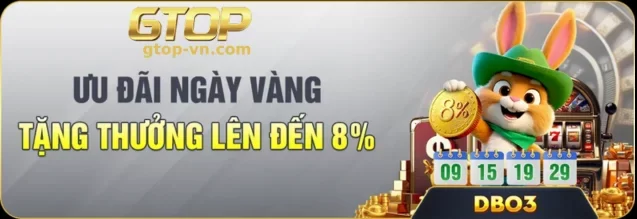 GTOP Casino mang đến nhiều chương trình khuyến mãi